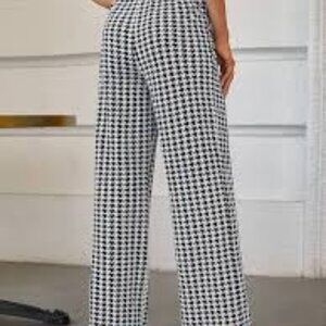 Love Tree Houndstooth Women's Pants